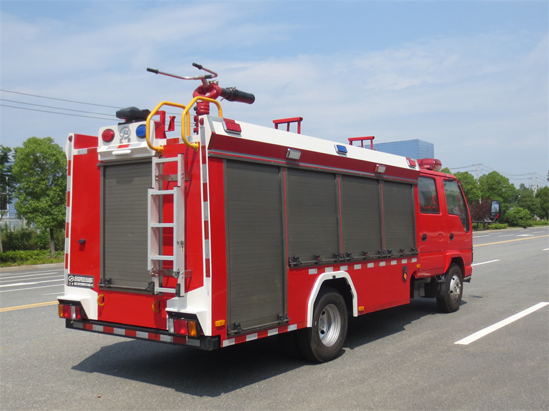 600P慶鈴水罐消防車(2噸)圖片